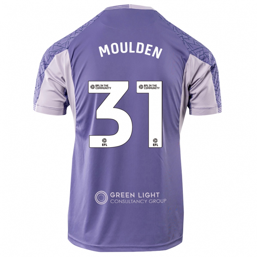 גברים לואי מולדן #31 סגול בהיר חולצת שוער 2025/26 חולצה קצרה