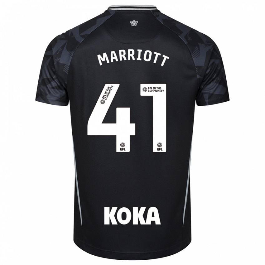 גברים אלפי סימון רודני מריוט #41 כחול שחור חולצת שוער 2025/26 חולצה קצרה