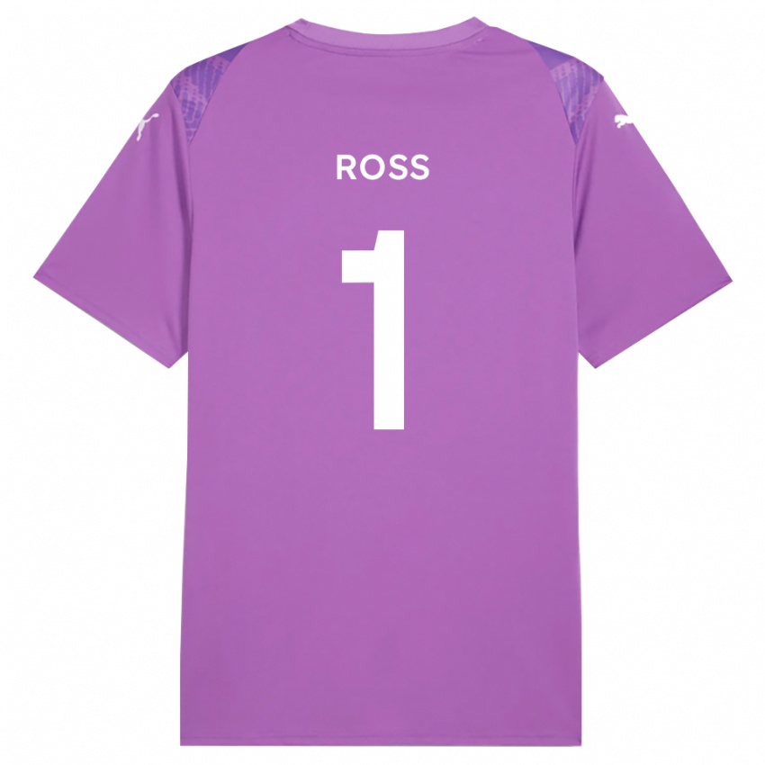 גברים Ethan Ross #1 אורכידאה בינונית חולצת שוער 2025/26 חולצה קצרה