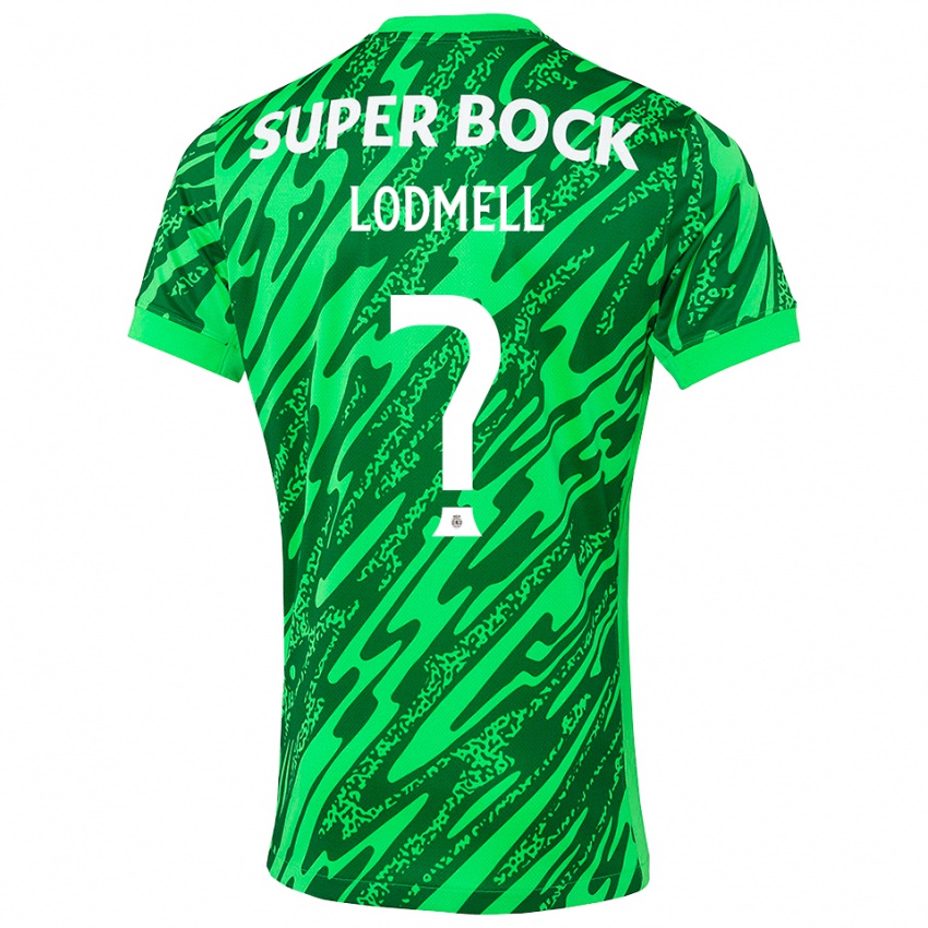 גברים וויליאם לודל #0 ירוק לבן חולצת שוער 2025/26 חולצה קצרה