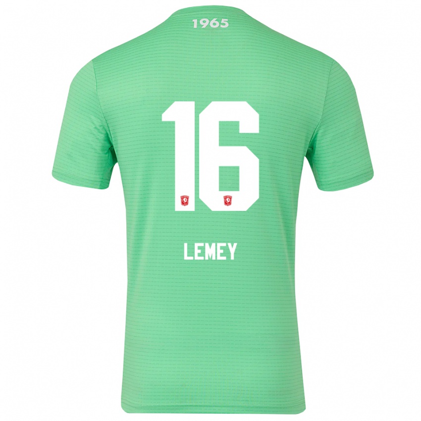 גברים דידה לימי #16 ירוק בהיר לבן חולצת שוער 2025/26 חולצה קצרה