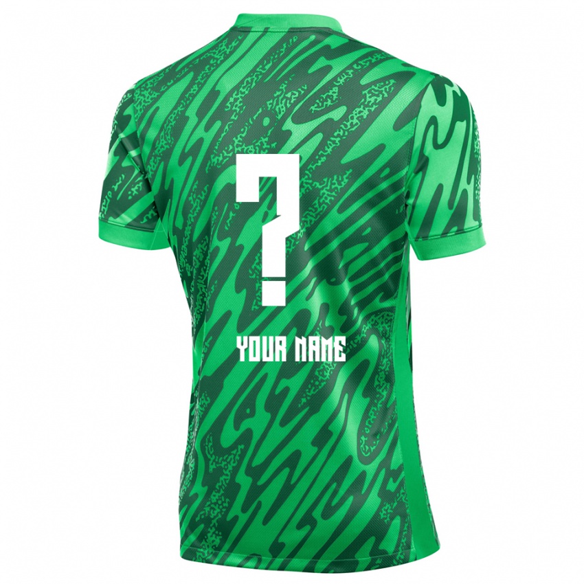 גברים א.ז. אלקמאר ירוק לבן חולצת שוער 2025/26 חולצה קצרה