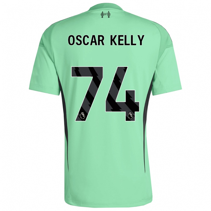 גברים אוסקר קלי #74 אקווה מרין חולצת שוער 2025/26 חולצה קצרה