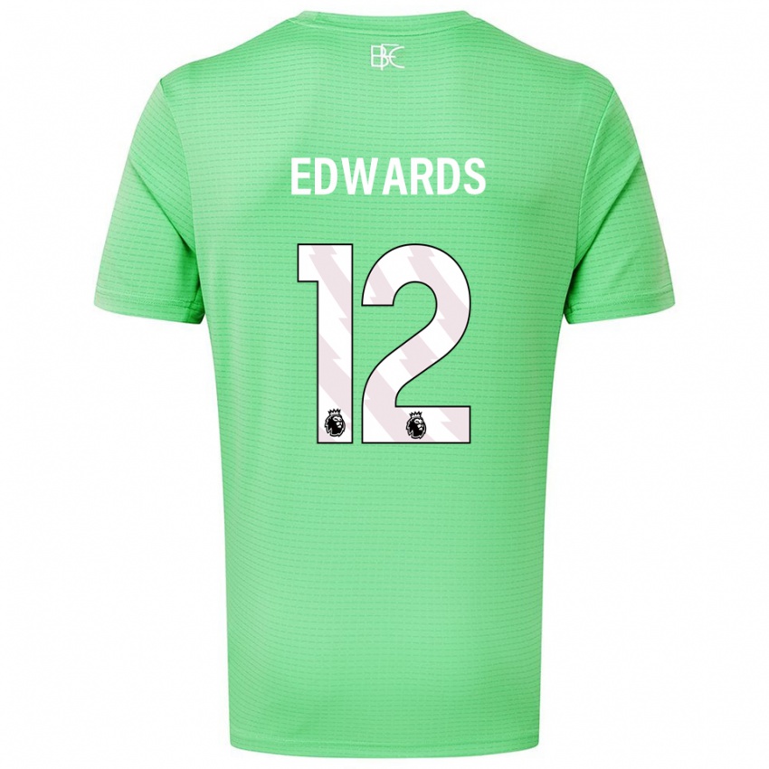 גברים Connor Edwards #12 ירוק בינוני חולצת שוער 2025/26 חולצה קצרה