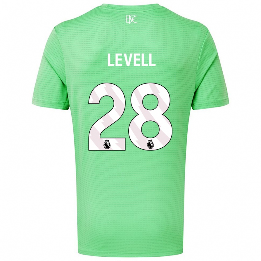 גברים קירסטי לוול #28 ירוק בינוני חולצת שוער 2025/26 חולצה קצרה