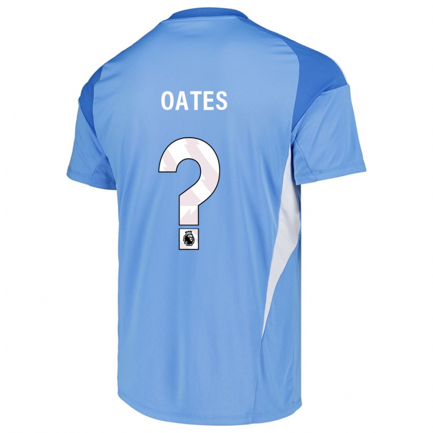 גברים Charlotte Oates #0 כחול שמיים לבן חולצת שוער 2025/26 חולצה קצרה