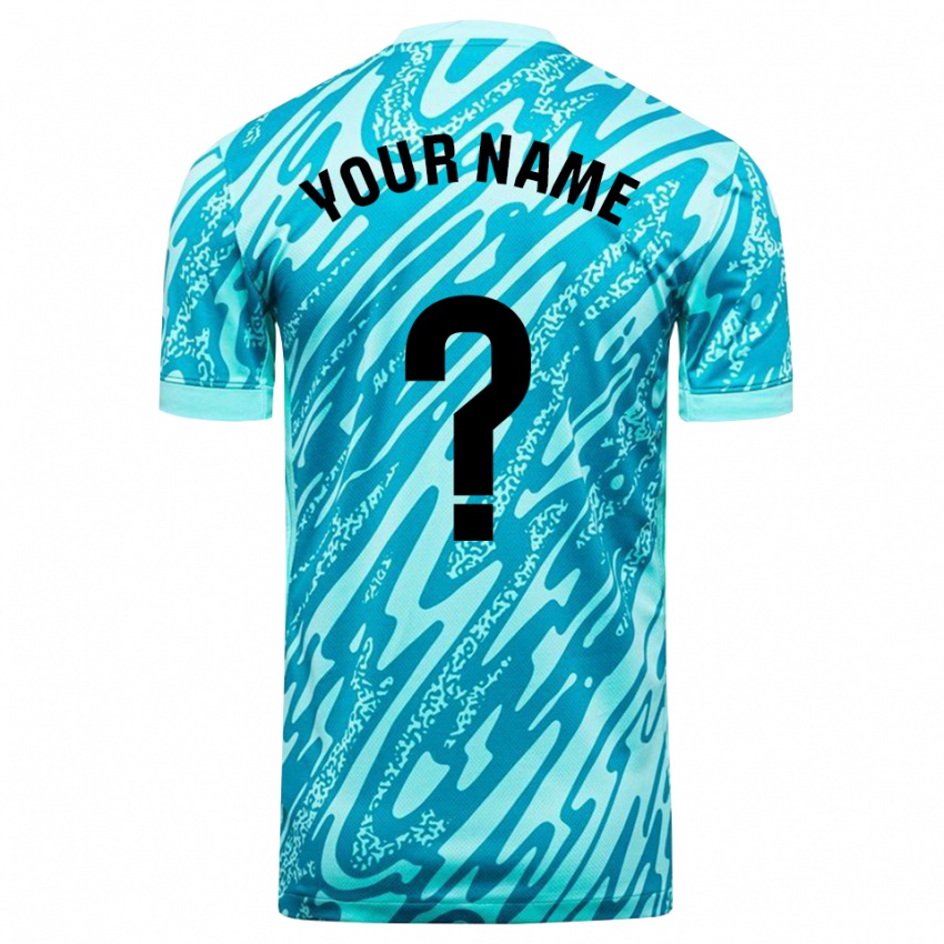 גברים אלצ'ה כחול שמיים לבן חולצת שוער 2025/26 חולצה קצרה