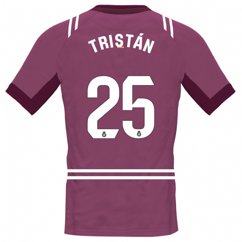 גברים פול טריסטן חימנס #25 בורדו לבן חולצת שוער 2025/26 חולצה קצרה