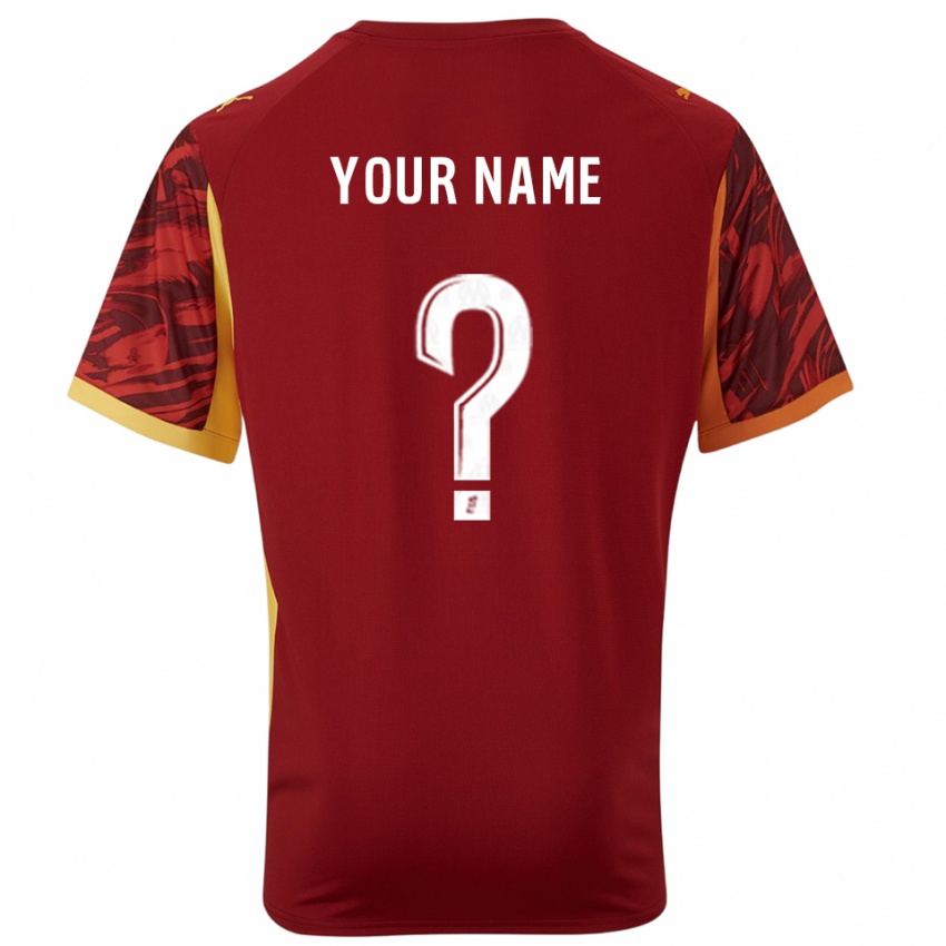 גברים אולימפיק מרסיי בורדו חום חולצת שוער 2025/26 חולצה קצרה