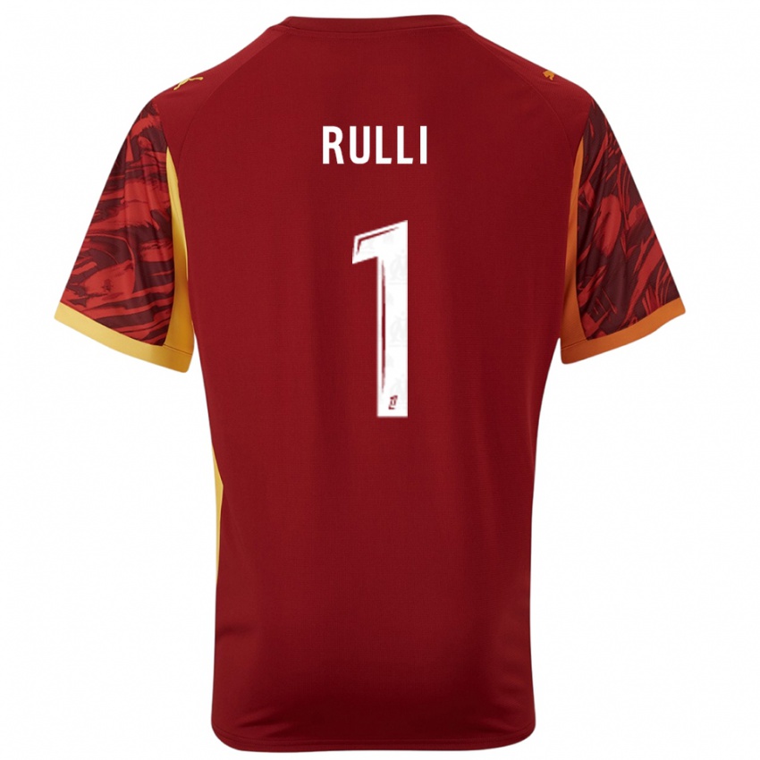 גברים חרונימו רולי #1 בורדו חום חולצת שוער 2025/26 חולצה קצרה