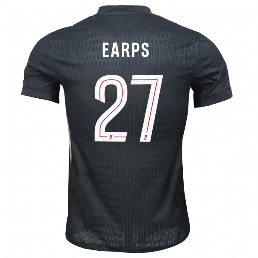 גברים מרי ארפס #27 אפור כהה שחור חולצת שוער 2025/26 חולצה קצרה