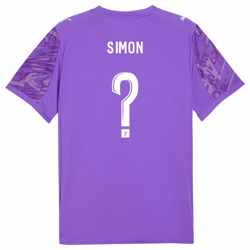 גברים Jules Simon #0 אורכידאה לבן חולצת שוער 2025/26 חולצה קצרה