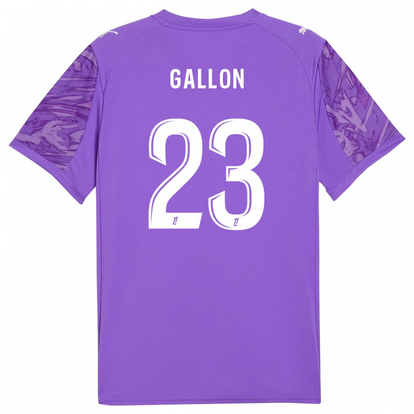 גברים גוטייה גאלון #23 אורכידאה לבן חולצת שוער 2025/26 חולצה קצרה