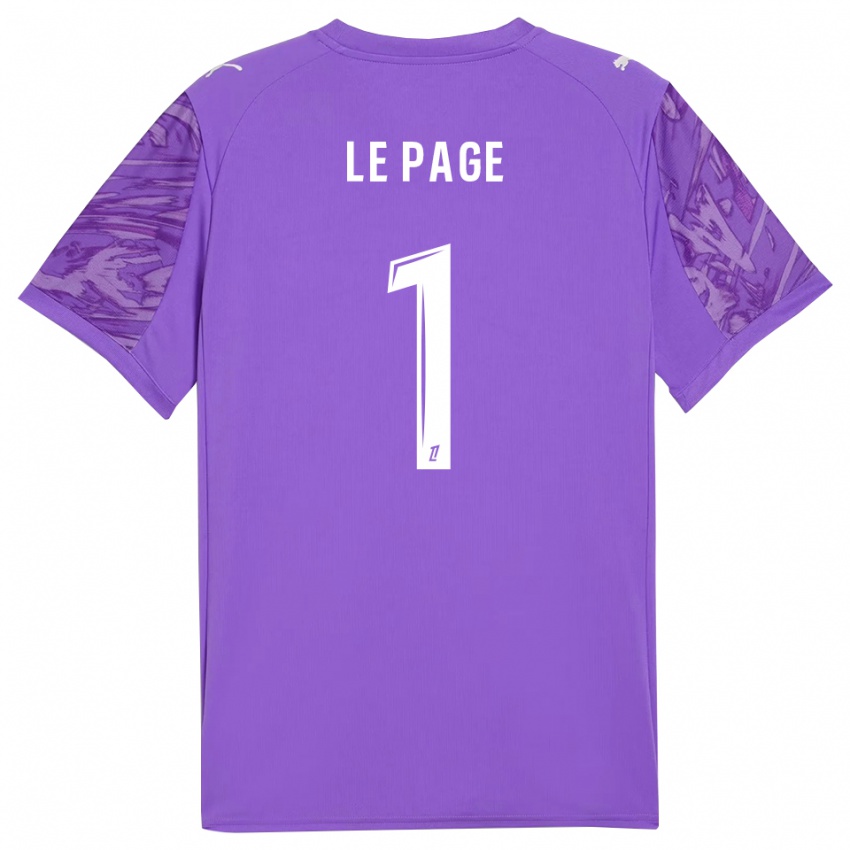 גברים נוי לה פייג׳ #1 אורכידאה לבן חולצת שוער 2025/26 חולצה קצרה