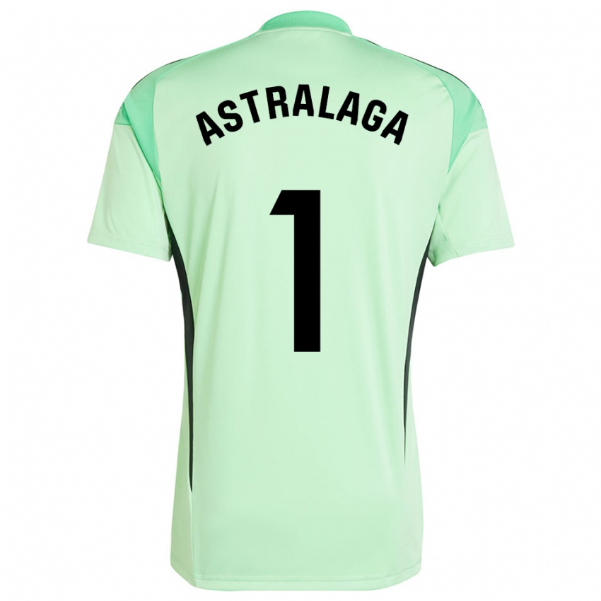 גברים אנדר אסטרלגה #1 כתום בהיר שחור חולצת שוער 2025/26 חולצה קצרה