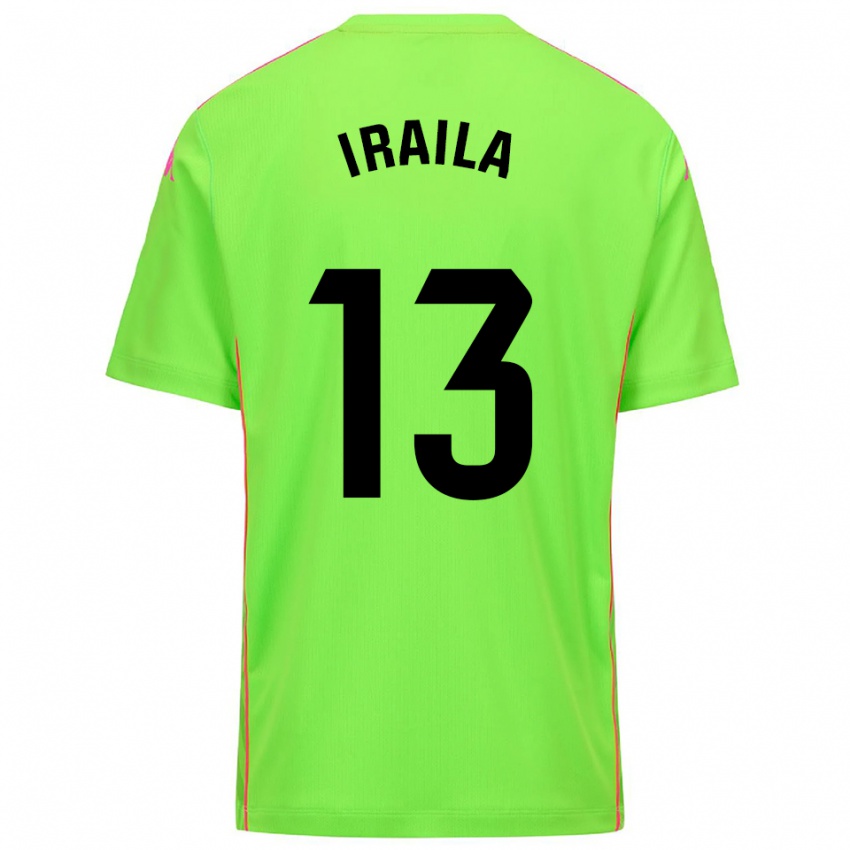 גברים Iraila Rivera Simón #13 ורוד עמוק לירימה חולצת שוער 2025/26 חולצה קצרה