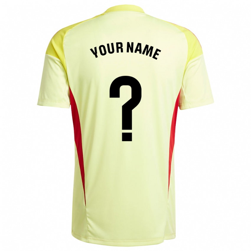 גברים אלבסטה צהוב אדום בהיר חולצת שוער 2025/26 חולצה קצרה