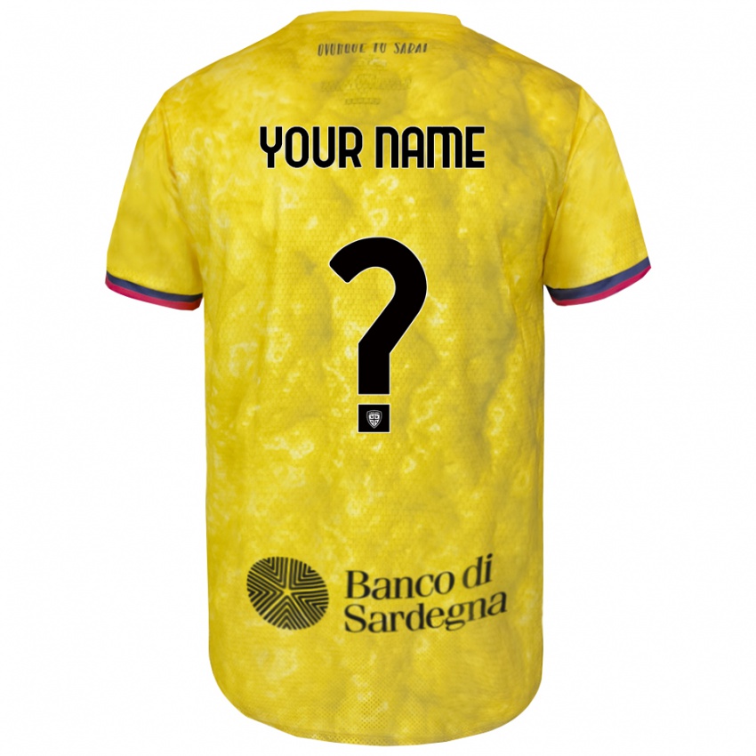 גברים קליארי צהוב שחור חולצת שוער 2025/26 חולצה קצרה