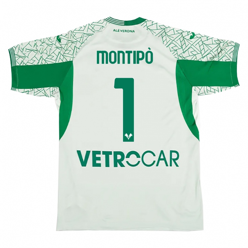 גברים לורנצו מונטיפו #1 ירוק אדום חולצת שוער 2025/26 חולצה קצרה