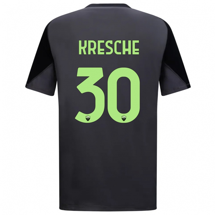 גברים Isabella Kresche #30 שחור ירוק בהיר חולצת שוער 2025/26 חולצה קצרה