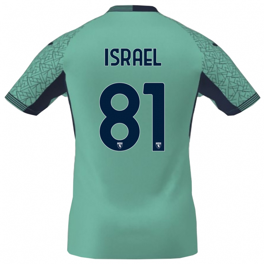 גברים פרנקו ישראל #81 לגונה כחולה חולצת שוער 2025/26 חולצה קצרה