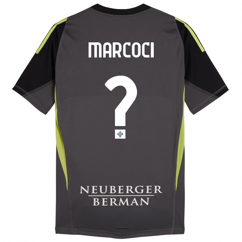 גברים Alexandru Marcoci #0 שחור ירוק בהיר חולצת שוער 2025/26 חולצה קצרה