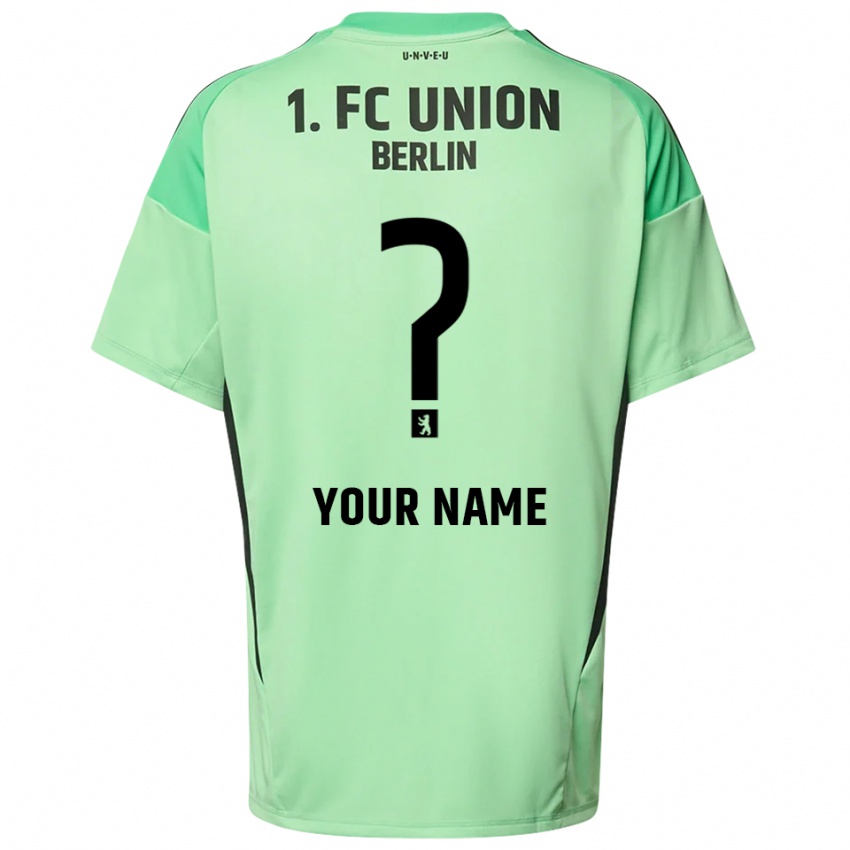 גברים אוניון ברלין שחור ירוק בהיר חולצת שוער 2025/26 חולצה קצרה