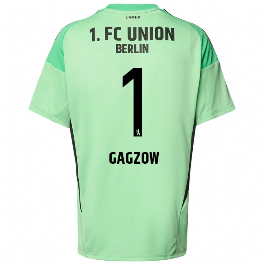 גברים Fritz Gagzow #1 שחור ירוק בהיר חולצת שוער 2025/26 חולצה קצרה