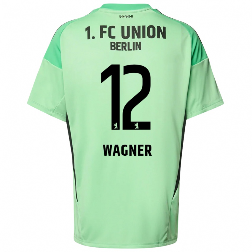 גברים Melanie Wagner #12 שחור ירוק בהיר חולצת שוער 2025/26 חולצה קצרה