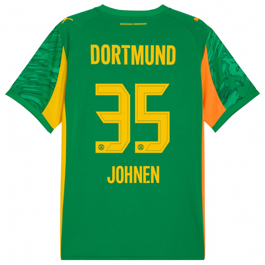 גברים מרסל יונן #35 כתום ירוק חולצת שוער 2025/26 חולצה קצרה