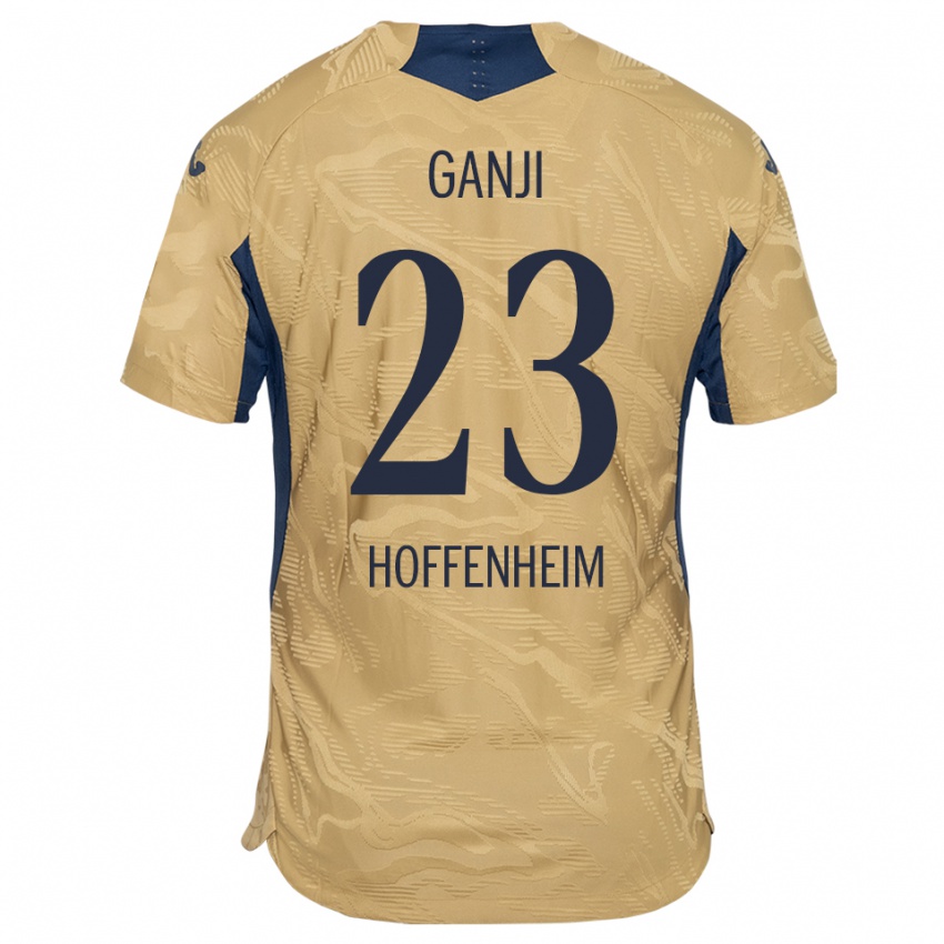 גברים Leon Ganji #23 שחור שזוף חולצת שוער 2025/26 חולצה קצרה