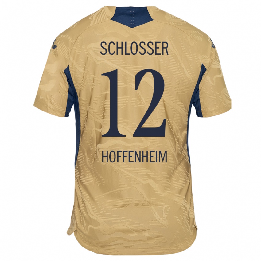 גברים נילס שלוסר #12 שחור שזוף חולצת שוער 2025/26 חולצה קצרה