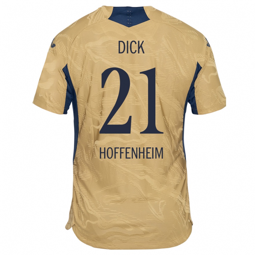 גברים לאורה-יוהנה דיק #21 שחור שזוף חולצת שוער 2025/26 חולצה קצרה