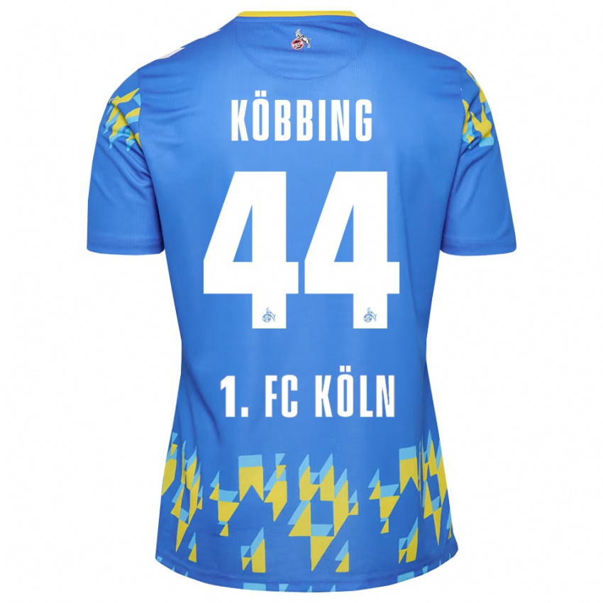 גברים מתיאס קובינג #44 כחול תירס חולצת שוער 2025/26 חולצה קצרה