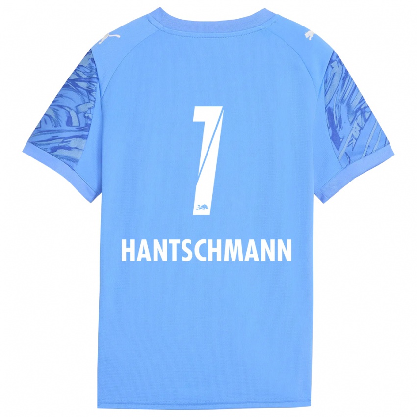 גברים פרנז פרדיננד הנצ׳מן #1 כחול מלכותי אדום חולצת שוער 2025/26 חולצה קצרה