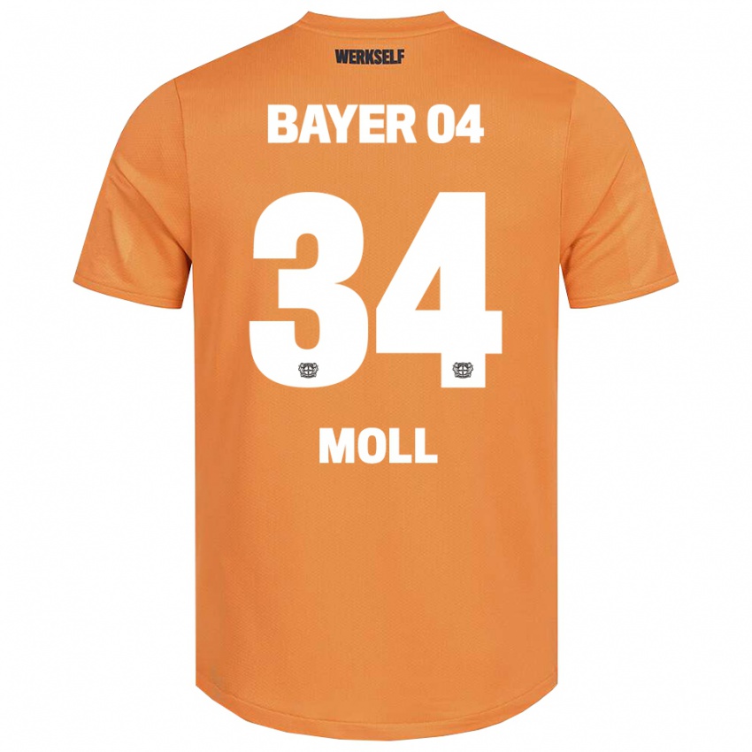 גברים Anne Moll #34 חום חולי חולצת שוער 2025/26 חולצה קצרה