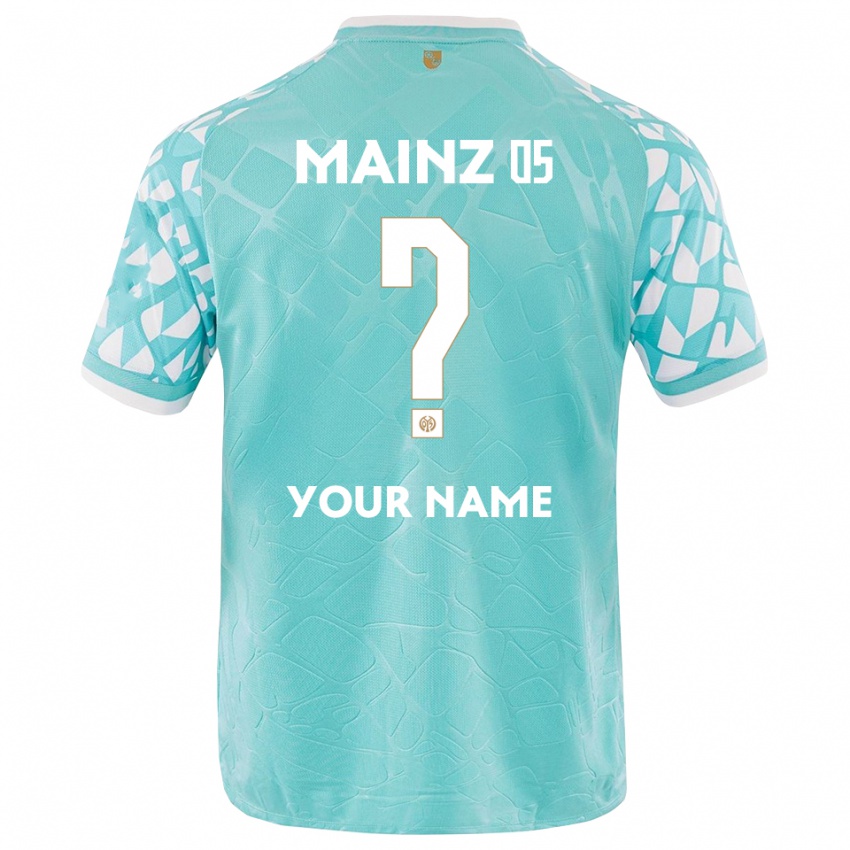 גברים מיינץ 05 לבן טורקיז חולצת שוער 2025/26 חולצה קצרה
