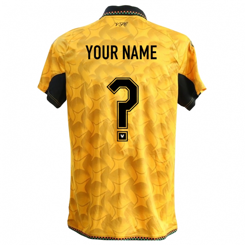 גברים ונציה שחור צהוב חולצת שוער 2025/26 חולצה קצרה