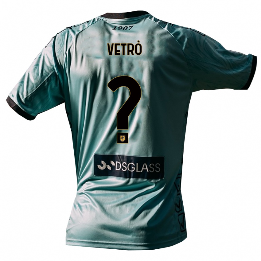 גברים Antonio Vetrò #0 לבן כחול בהיר חולצת שוער 2025/26 חולצה קצרה
