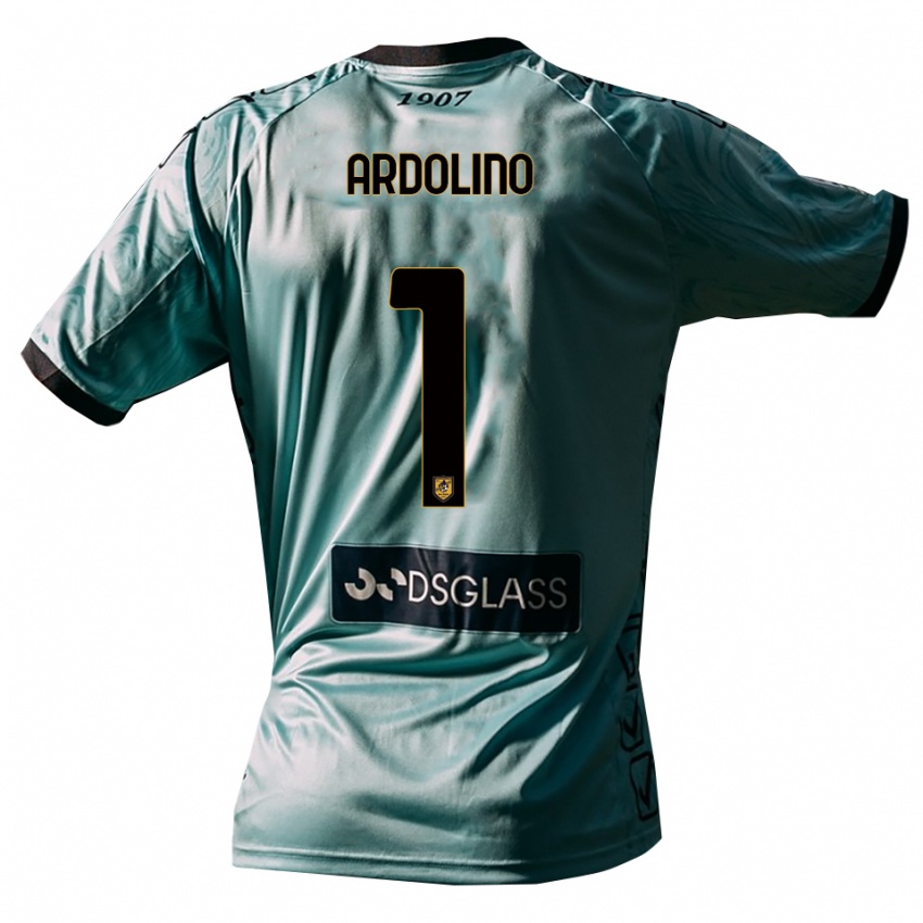 גברים Antonio Ardolino #1 לבן כחול בהיר חולצת שוער 2025/26 חולצה קצרה