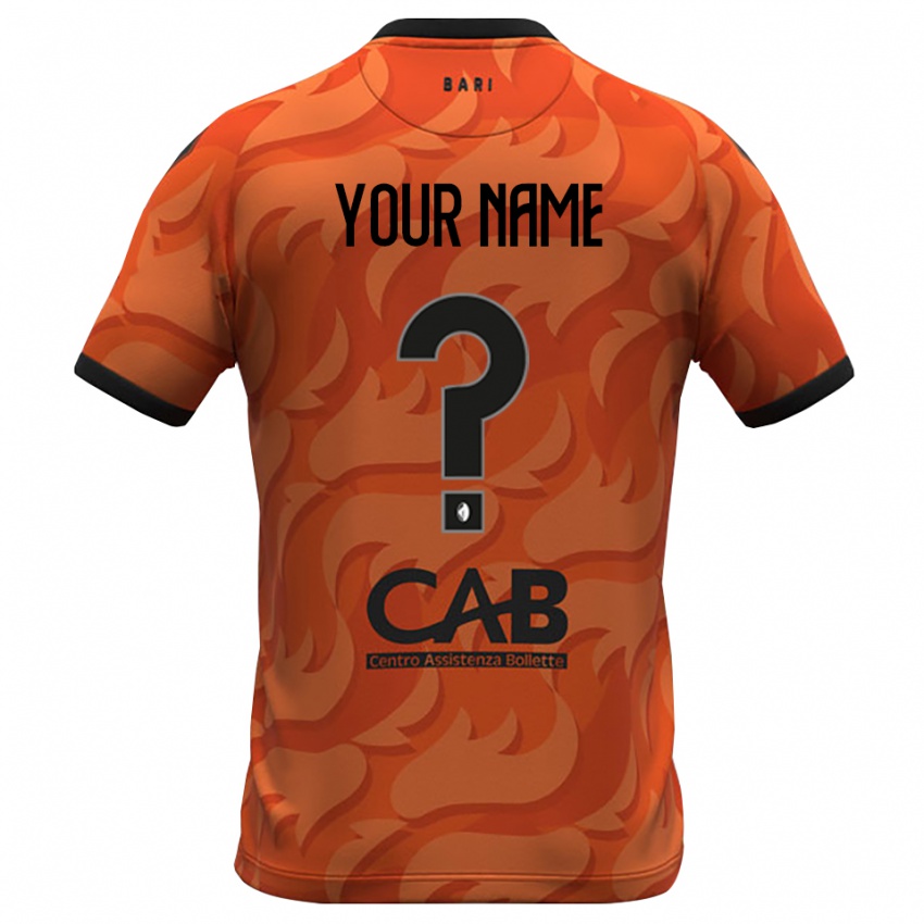 גברים בארי שחור כתום כהה חולצת שוער 2025/26 חולצה קצרה