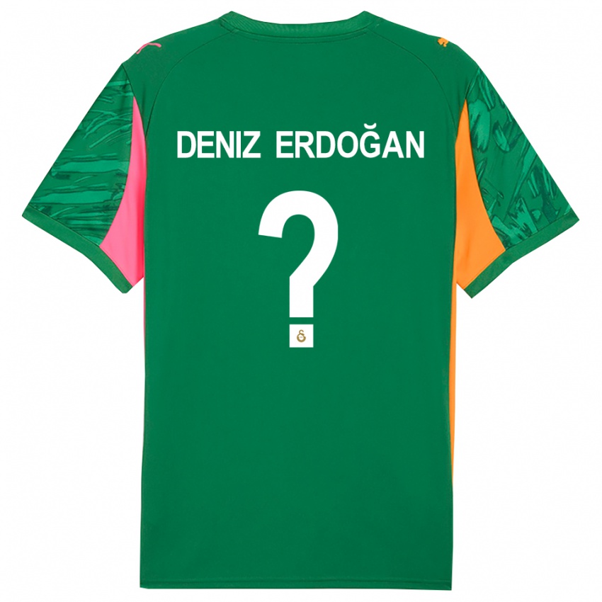 גברים עלי דניז ארדואן #0 ורוד ירוק כתום חולצת שוער 2025/26 חולצה קצרה