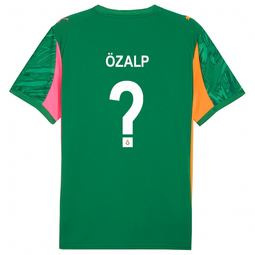 גברים חאמזה אוזלפ #0 ורוד ירוק כתום חולצת שוער 2025/26 חולצה קצרה