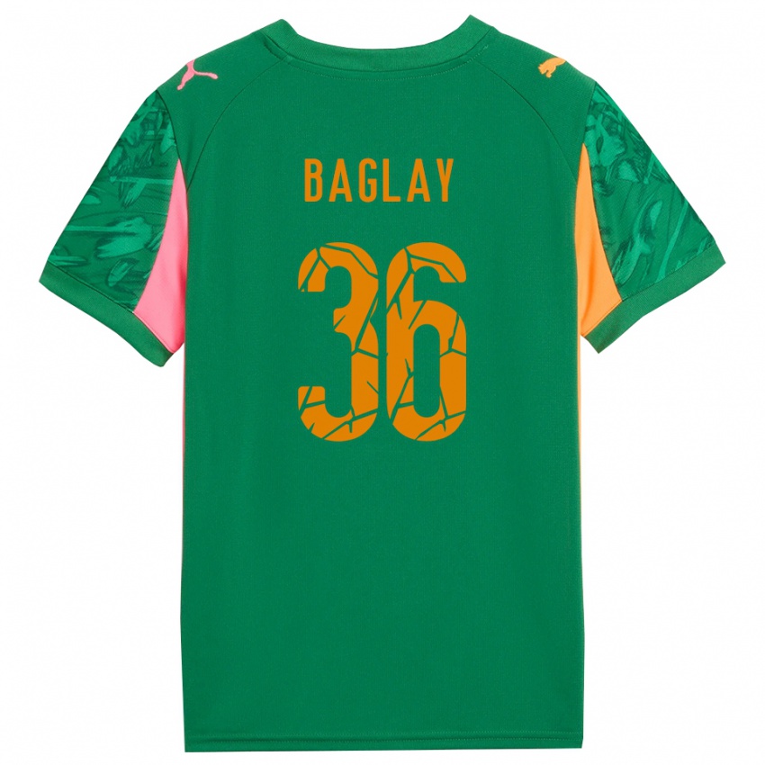 גברים Rostyslav Baglay #36 סגול לילך חולצת שוער 2025/26 חולצה קצרה