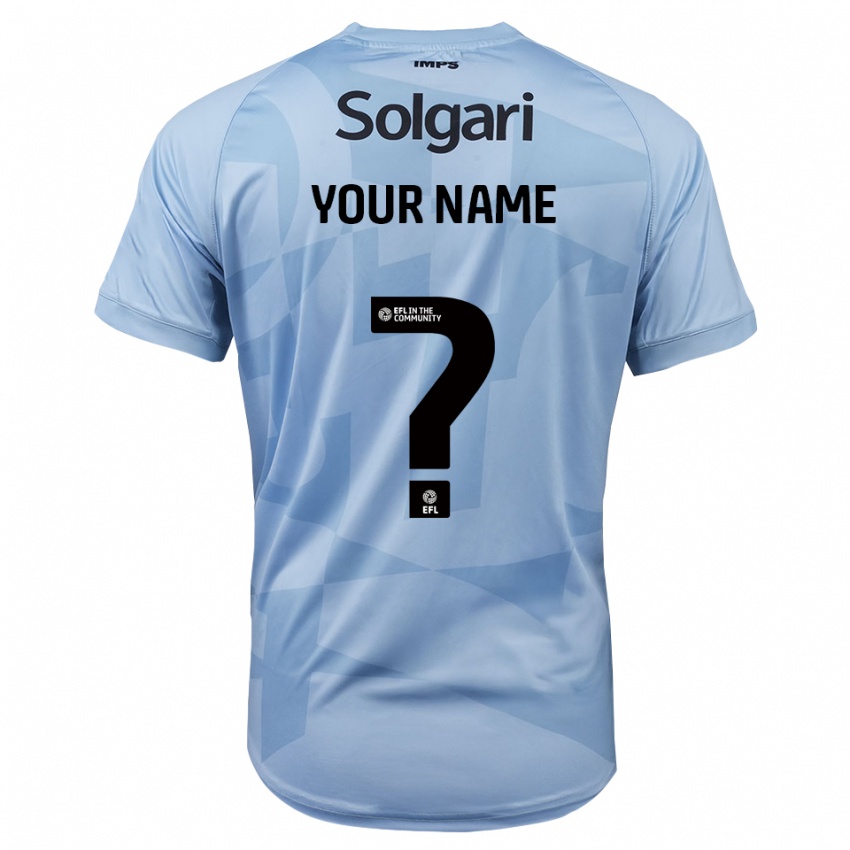 גברים לינקולן סיטי כחול שמיים בהיר חולצת שוער 2025/26 חולצה קצרה