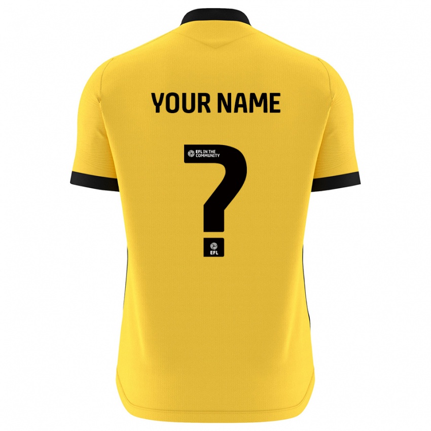 גברים בריסטול רוברס שחור צהוב חולצת שוער 2025/26 חולצה קצרה