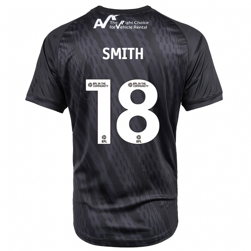 גברים Katy Smith #18 שחור לבן חולצת שוער 2025/26 חולצה קצרה