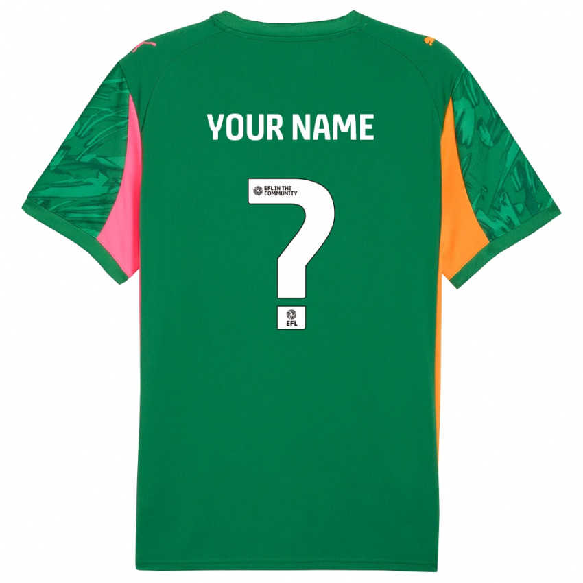 גברים בארו ירוק ורוד חולצת שוער 2025/26 חולצה קצרה