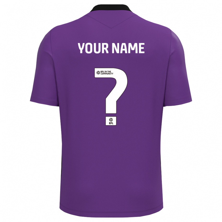 גברים קולצ'סטר יונייטד לבן סגול חולצת שוער 2025/26 חולצה קצרה