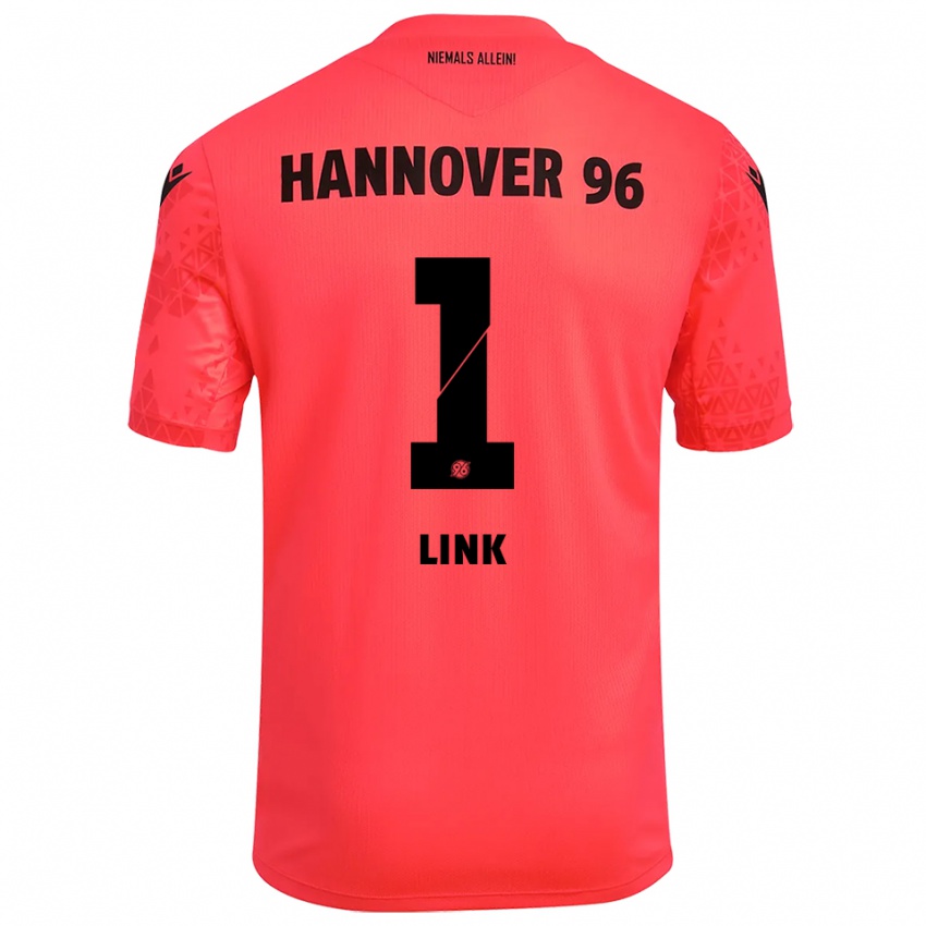 גברים ג׳ניס לינק #1 אדום שחור חולצת שוער 2025/26 חולצה קצרה